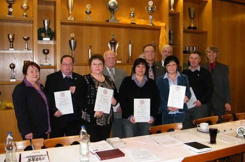 Ehrungen bei der Jahreshauptversammlung 2011